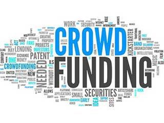 Crowdfunding word cloud