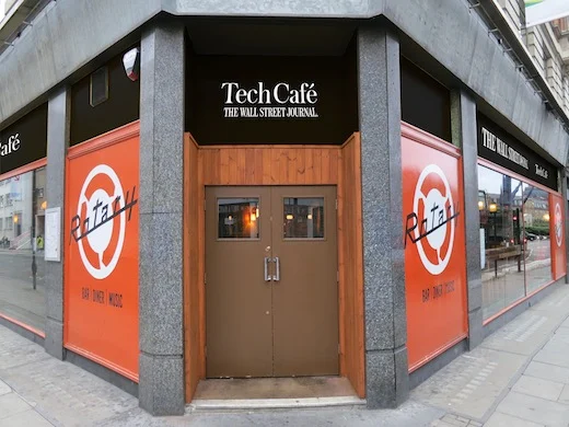 The Wall Street Journal Tech Cafe pops up in London's Silicon Roundabout