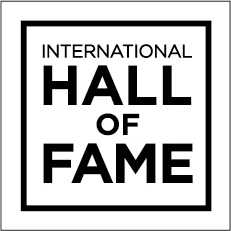 International Hall of Fame logo white