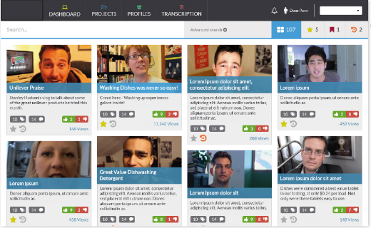 LivingLens - UI