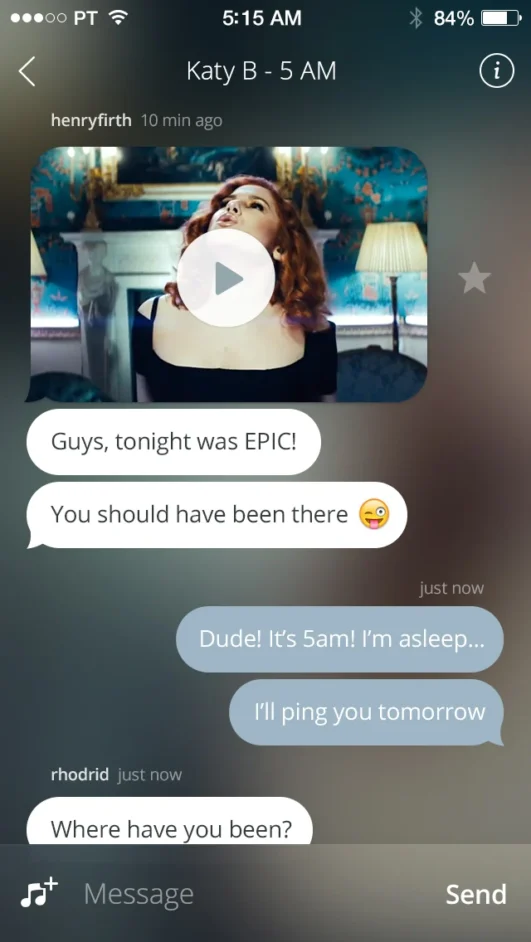 App 7 - conversation