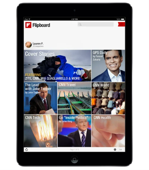 CNN on flipboard