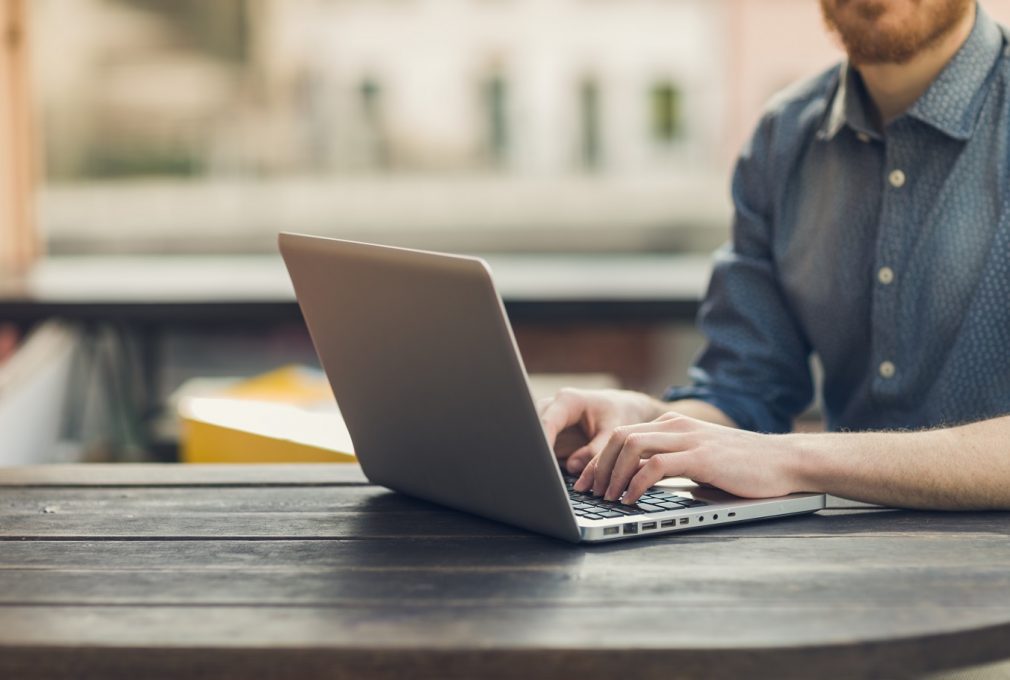 Man on laptop