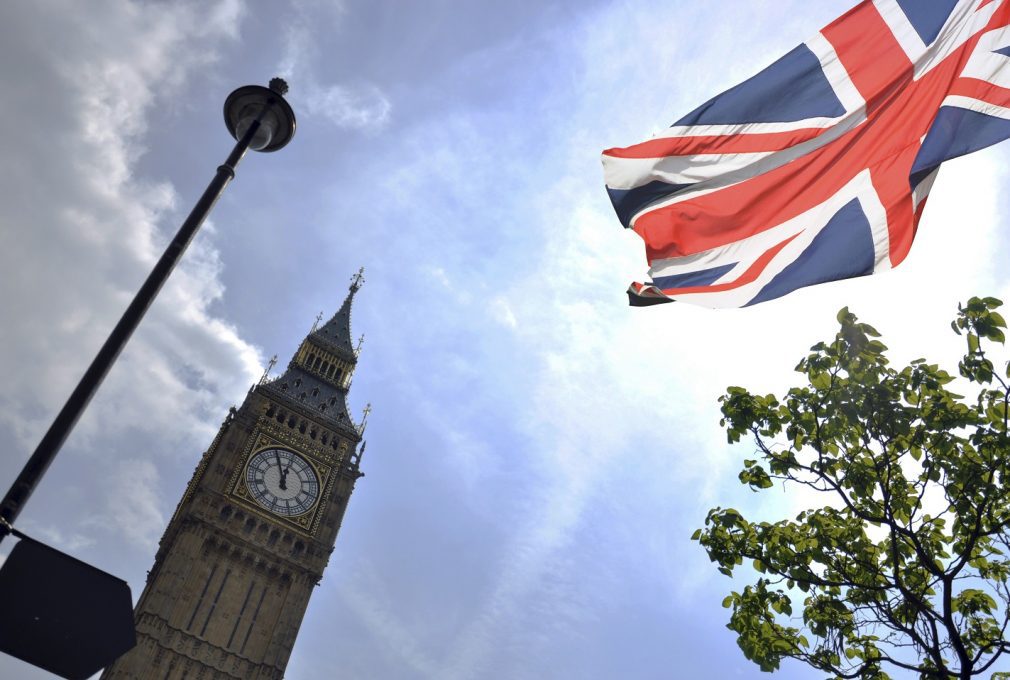 Big Ben UK flag