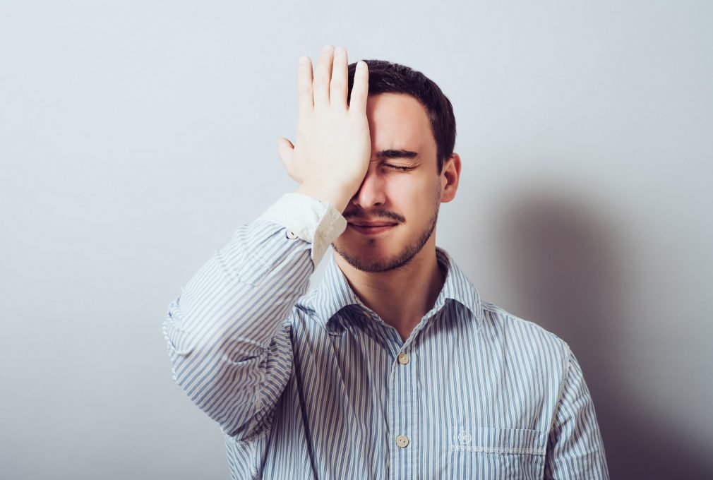 worried entrepreneur