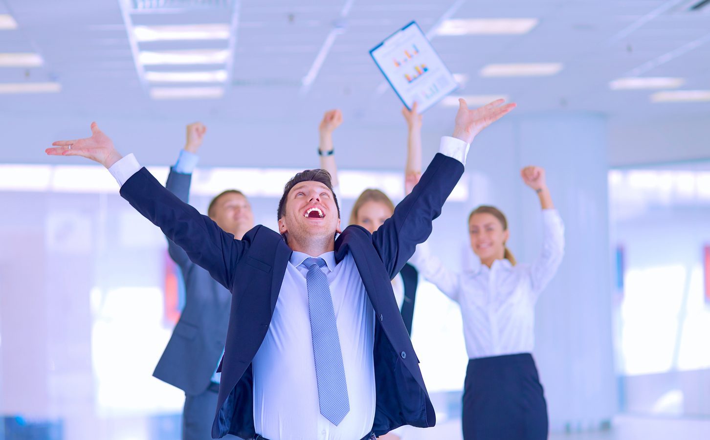 happy workers