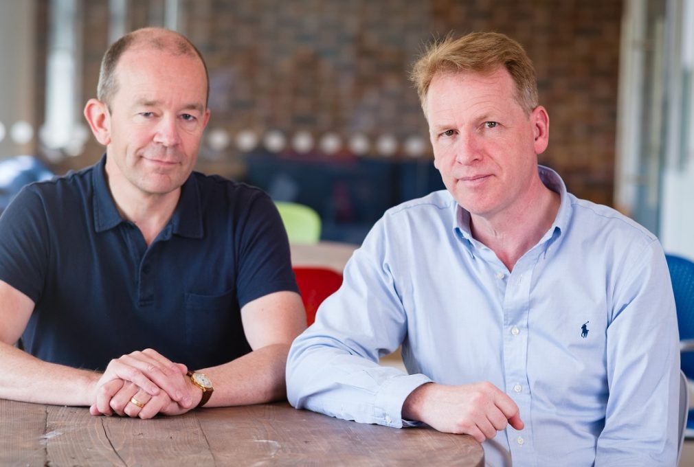 Graphcore founders Nigel Toon CEO (right) & Simon Knowles CTO (left)