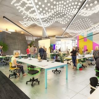 Huckletree white city