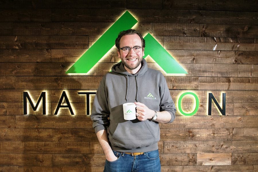 Matthew Scullion, founder of fast growing software company Matilion