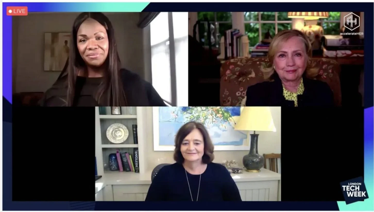 Accelerate her webinar screenshot
