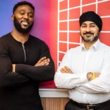 co-founders (Tai Alegbe, CEO and Raj Wilkhu, CTO) after raising funding