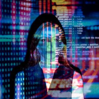 women coding