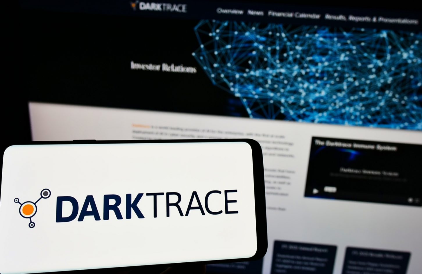 Darktrace share