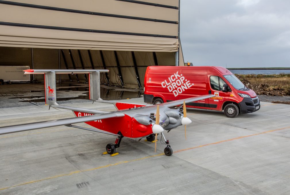 royal mail drone