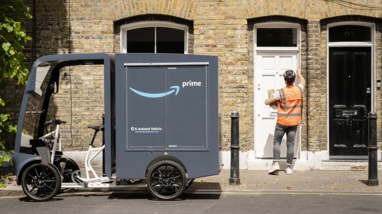 Amazon micromobility hub