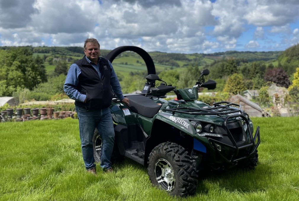 Electric quad bike