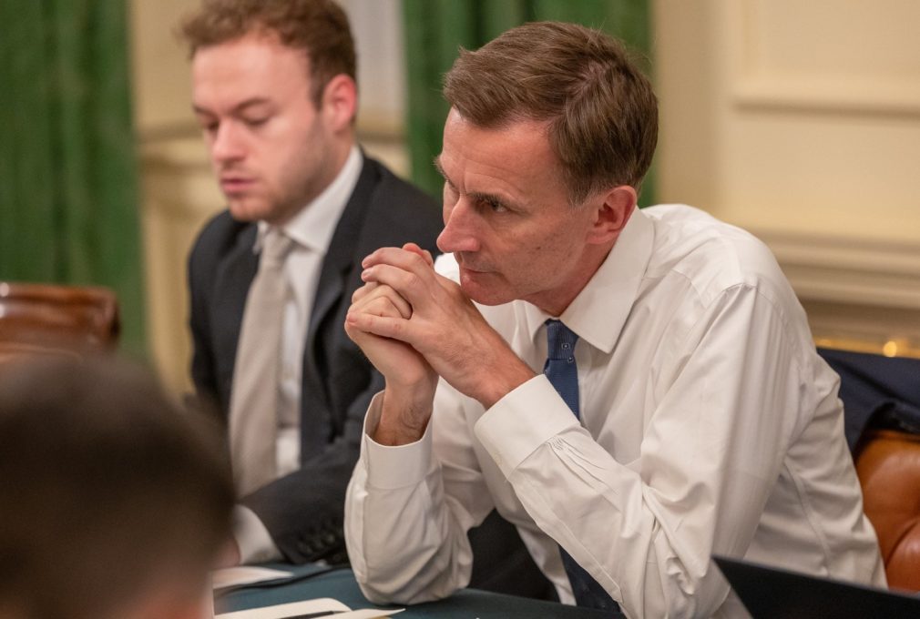 Chancellor Jeremy Hunt ahead of the Autumn Statement, in which UK tech is calling for R&D to be spared.