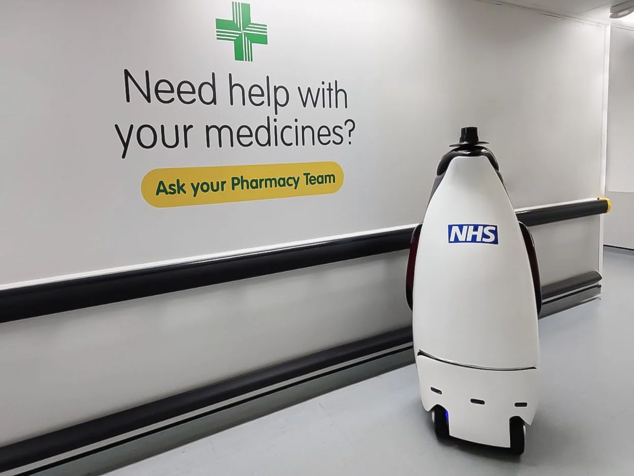 NHS trials robot helper to relieve hospital workload