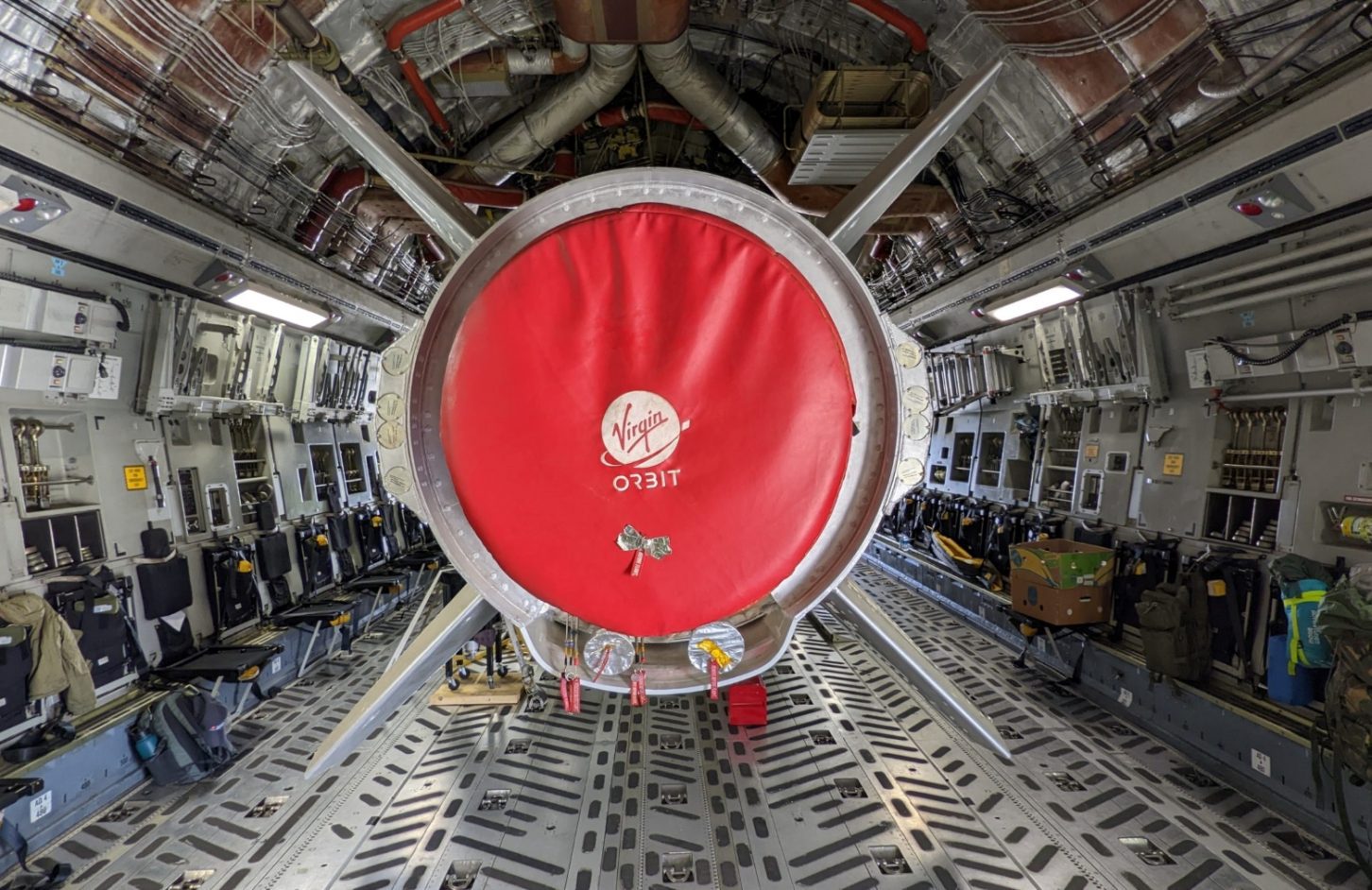 Virgin Orbit LauncherOne, during Spaceport Cornwall mission