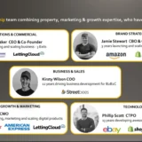 Student Rents team pitch deck, which includes fake employees fabricated by Letting Cloud's CEO.