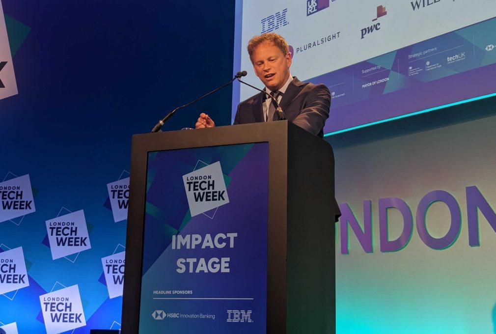 Grant Shapps reveals £4.3m for space-based solar projects at London Tech Week.