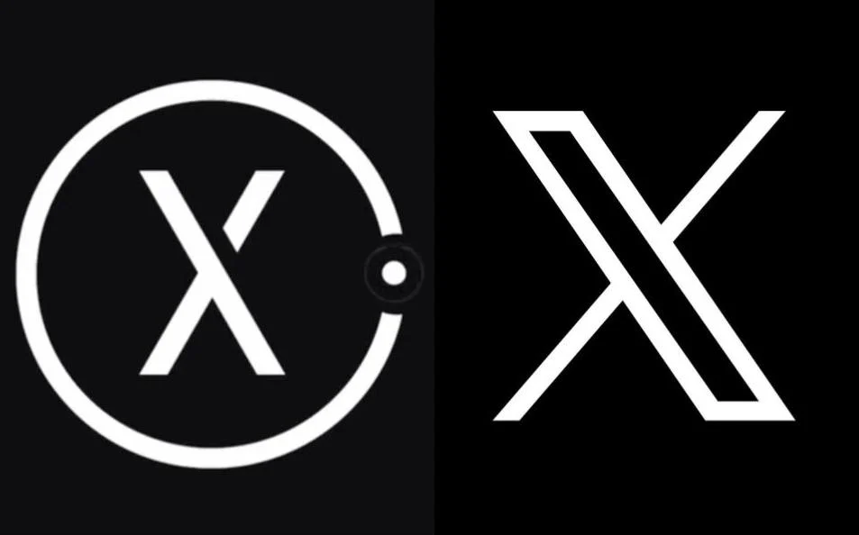X logo vs Peel X
