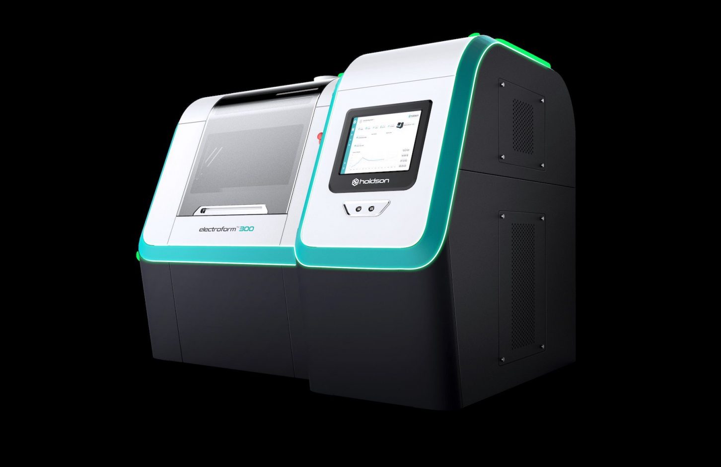 Electrochemical polishing machine