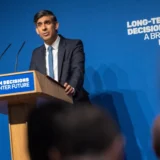 Rishi Sunak said he wants the UK to be the "geographical home" for AI safety.