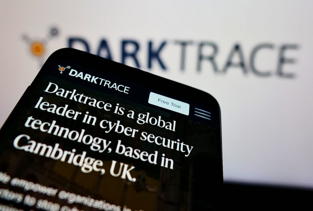Darktrace shares