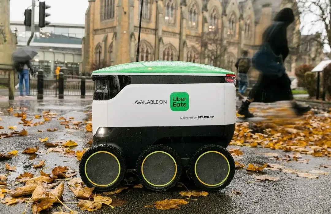 Uber Eats and Starship expand robotic deliveries to new UK city